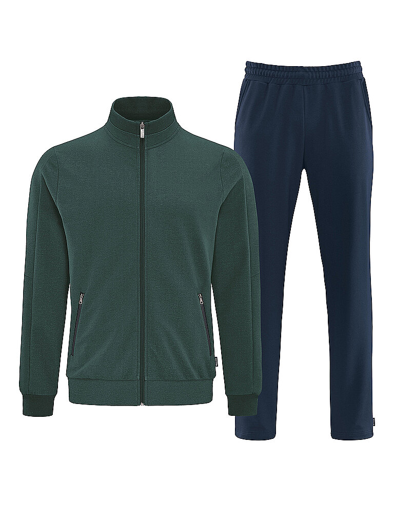 SCHNEIDER SPORTSWEAR Herren Trainingsanzug CHANDLERM dunkelgrün | 56